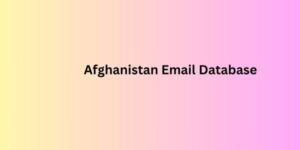 Afghanistan Email Database