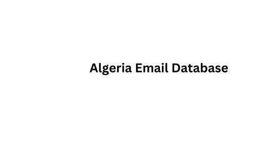 Algeria Email Database