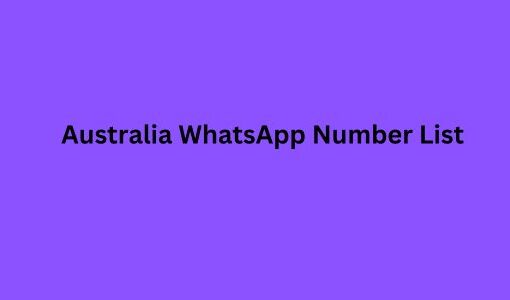 Australia WhatsApp Number List