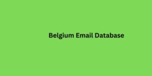 Belgium Email Database