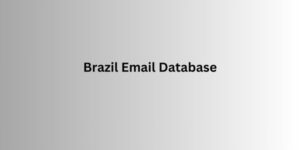 Brazil Email Database