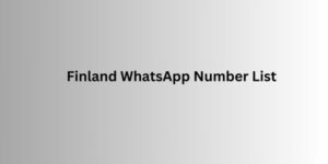 Finland WhatsApp Number List