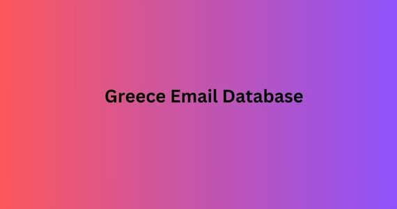 Greece Email Database