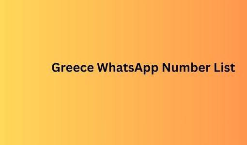 Greece WhatsApp Number List