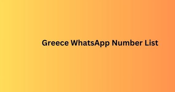 Greece WhatsApp Number List