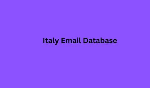 Italy Email Database