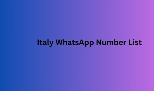 Italy WhatsApp Number List