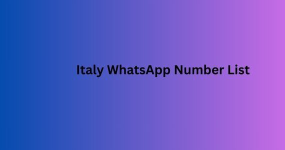 Italy WhatsApp Number List