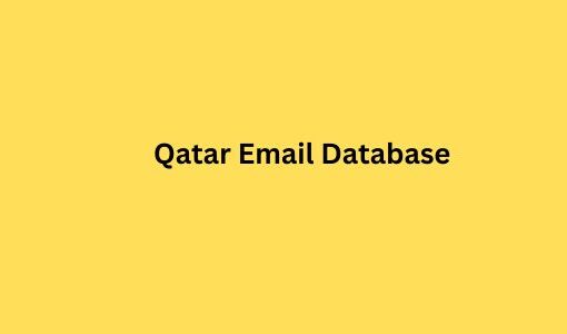 Qatar Email Database