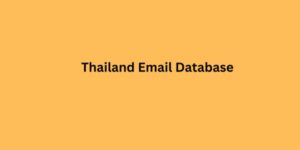 Thailand Email Database