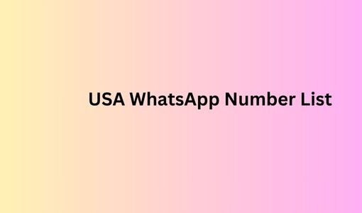 USA WhatsApp Number List